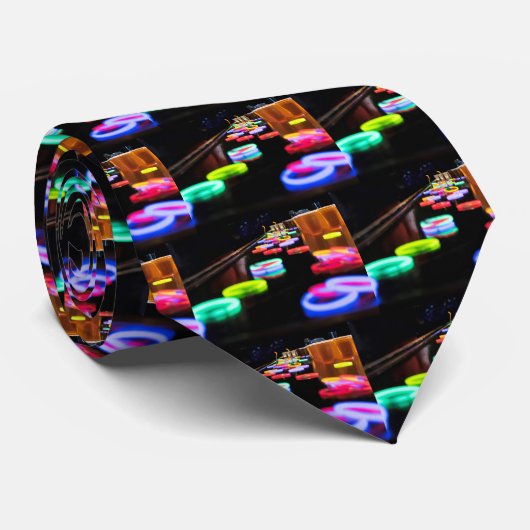 Gloed in het donker stropdas (Opgerold)