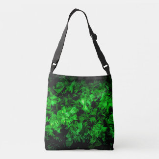 Gloed in het donkere patroon crossbody tas