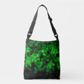 Gloed in het donkere patroon crossbody tas (Voorkant)