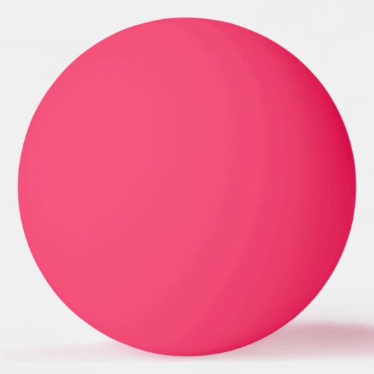 Gloed-in-the-Dark "Oranje" Ping-Pong Ball (Voorkant)