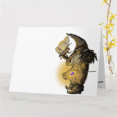 gloed kaart (Gele Bloem)