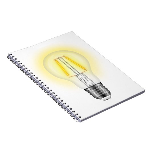 Gloed Lamp Notitieboek (Rechterzijde)