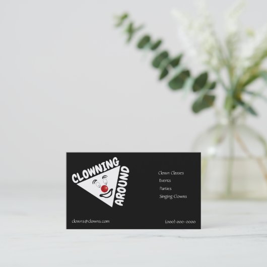 Gloed-logo's Visitekaartje (Staand voorkant)