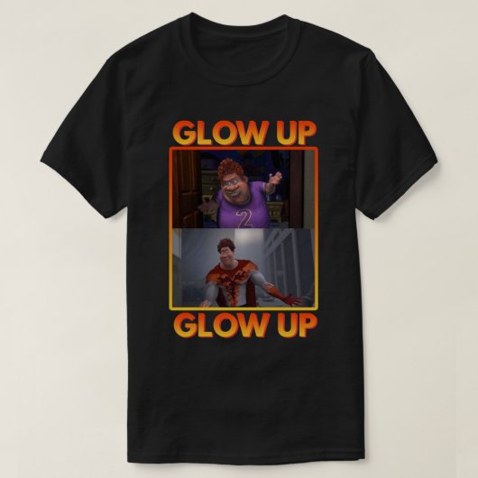 Gloed Meme Snotty Boy Titan Tighten Megamin T-shirt (Design voorkant)