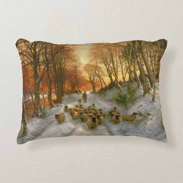 Gloed met tint van avonduren accent kussen (Voorkant)