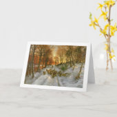 Gloed met tint van avonduren kaart (Gele Bloem)