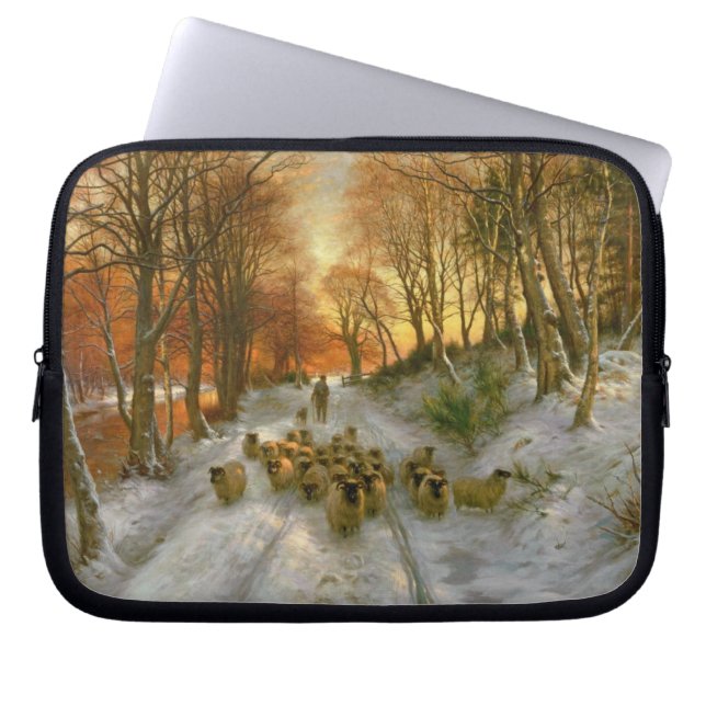 Gloed met tint van avonduren laptop sleeve (Voorkant)