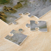 Gloed met tint van avonduren legpuzzel (Zijkant)