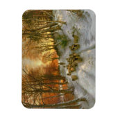 Gloed met tint van avonduren magneet (Verticaal)