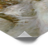 Gloed met tint van avonduren poster (Hoek)