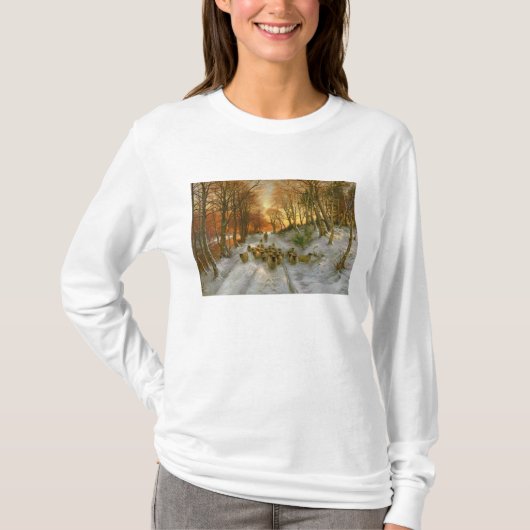 Gloed met tint van avonduren t-shirt (Voorkant)
