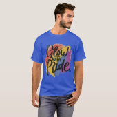 gloed met trots t-shirt (Voorkant volledig)