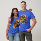 gloed met trots t-shirt (Unisex)