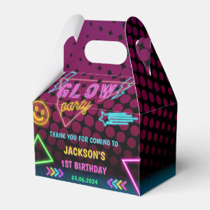 Gloed Neon Lights Bedankt Verjaardagsfeest Bedankdoosjes