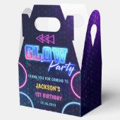 Gloed Neon Lights Bedankt Verjaardagsfeest Bedankdoosjes (Geopend)