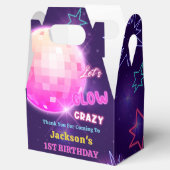 Gloed Neon Lights Bedankt Verjaardagsfeest Bedankdoosjes (Geopend)