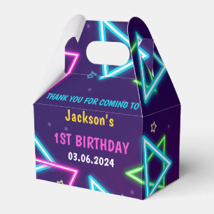 Gloed Neon Lights Bedankt Verjaardagsfeest Bedankdoosjes