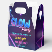 Gloed Neon Lights Bedankt Verjaardagsfeest Bedankdoosjes (Geopend)