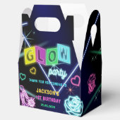 Gloed Neon Lights Bedankt Verjaardagsfeest Bedankdoosjes (Geopend)