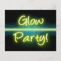 Gloed Party, Geel/Groen Blacklight