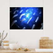 gloed poster (Keuken)