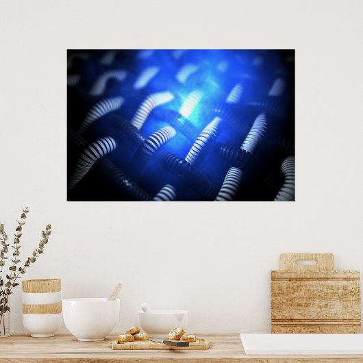 gloed poster (Keuken)