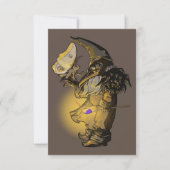 gloed RSVP kaartje (Voorkant)