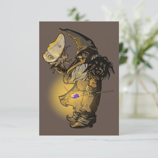 gloed RSVP kaartje (Staand voorkant)