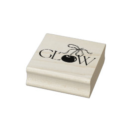 Gloed Rubberstempel