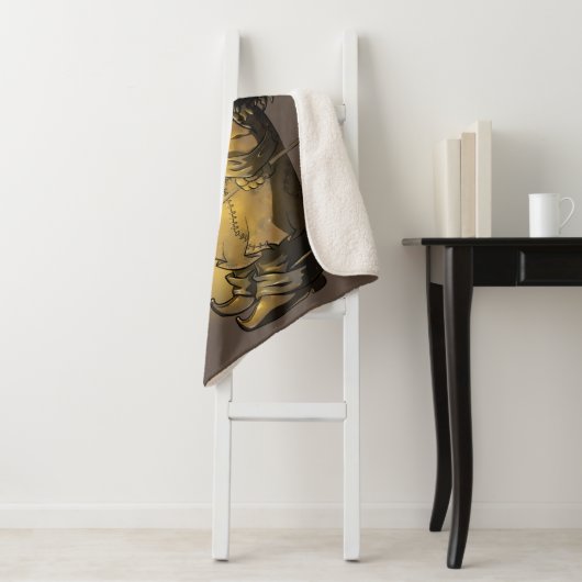 gloed sherpa deken (In situ)