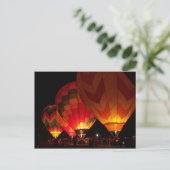 Gloed Show Briefkaart (Staand voorkant)