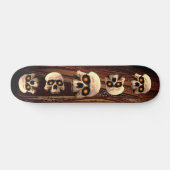 Gloed Skull Persoonlijk Skateboard (Horizontaal)