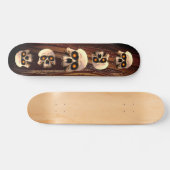 Gloed Skull Persoonlijk Skateboard (Horizontaal)