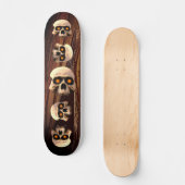 Gloed Skull Persoonlijk Skateboard (Voorkant)