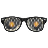 Gloed Skull Retro Zonnebril (Voorkant)