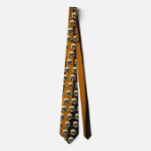 Gloed Skulls Stropdas (Voorkant)