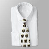 Gloed Skulls Stropdas (Gebonden)