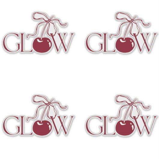 Gloed Sticker (Voorkant)