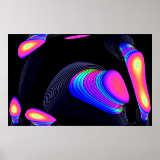 Gloed sticks 2 poster (Voorkant)