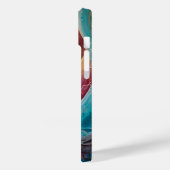 Gloed Stromen – Dynamische Sunset Water Art Print Case-Mate iPhone Case (Achterkant / Links)