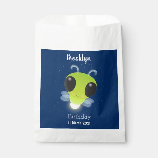 Gloed van de klap de firefly illustratie van de ca bedankzakje (Voorkant)