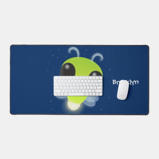 Gloed van de klap de firefly illustratie van de ca bureaumat (Keyboard & Muis)