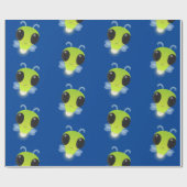 Gloed van de klap de firefly illustratie van de ca cadeaupapier (Vlak)