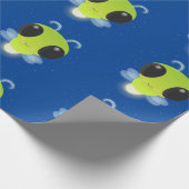 Gloed van de klap de firefly illustratie van de ca cadeaupapier (Hoek)