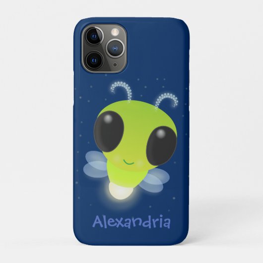 Gloed van de klap de firefly illustratie van de ca Case-Mate iPhone case (Achterkant)