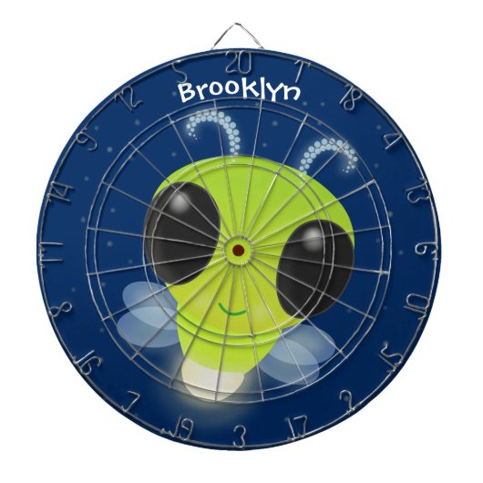 Gloed van de klap de firefly illustratie van de ca dartbord (Voorkant)