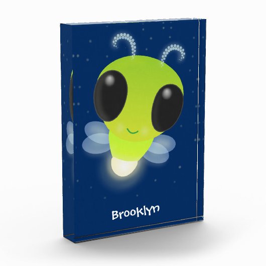 Gloed van de klap de firefly illustratie van de ca fotoblokken (Links)