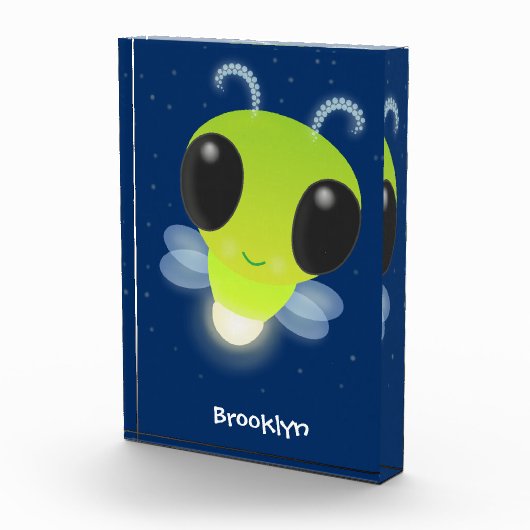 Gloed van de klap de firefly illustratie van de ca fotoblokken (Rechts)