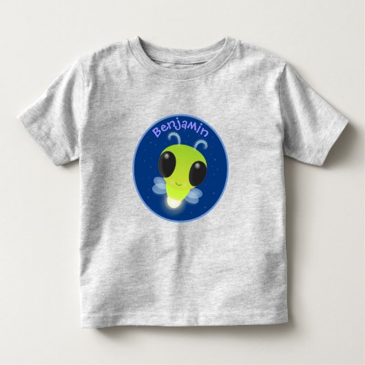 Gloed van de klap de firefly illustratie van de ca kinder shirts (Voorkant)