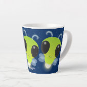 Gloed van de klap de firefly illustratie van de ca latte mok (Rechterhoek)
